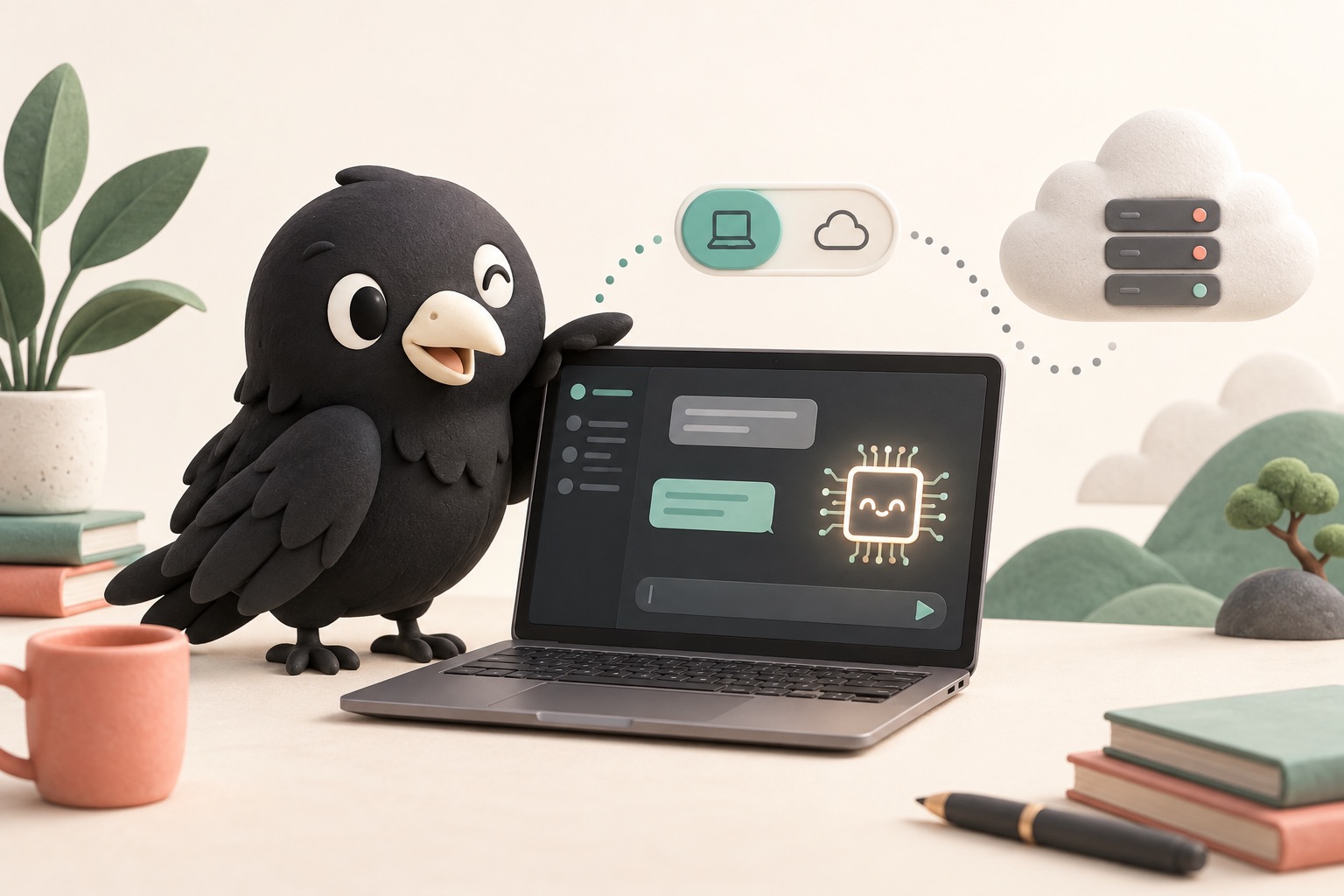RAVENの説明用AI生成イメージ。紹介する作品や実際の製品画面ではありません。